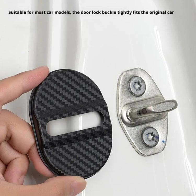 5sets Door Latch Protector Plastic Door Latch Cover Shock Absorbing Noise Reducing Soundproofing Adhesive Sticker