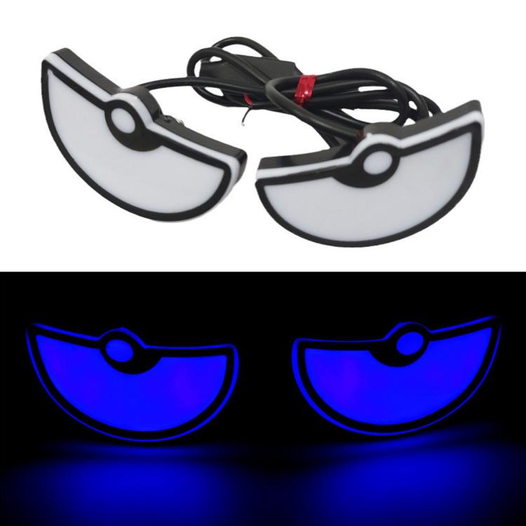 2pcs Motorcycle License Plate Screw Light Modifications Universal Decorative Car Lights