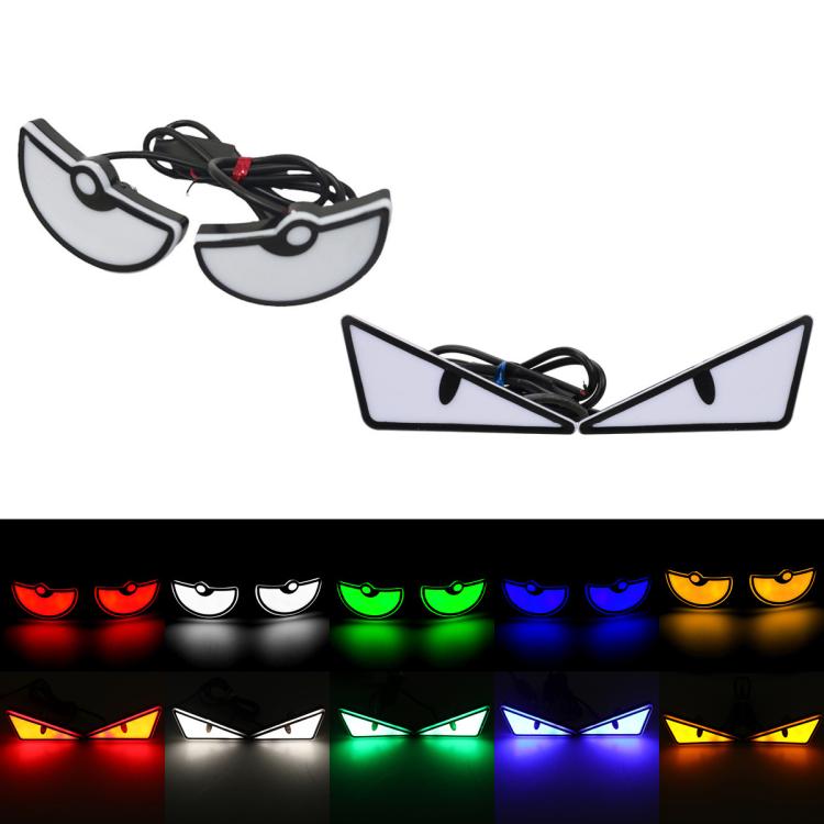 2pcs Motorcycle License Plate Screw Light Modifications Universal Decorative Car Lights