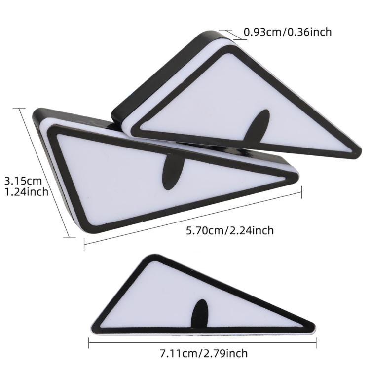 2pcs Motorcycle License Plate Screw Light Modifications Universal Decorative Car Lights