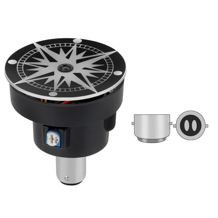 Highlight Motorcycle Rotating Brake Lights LED Tail Lights Modified Car Lights