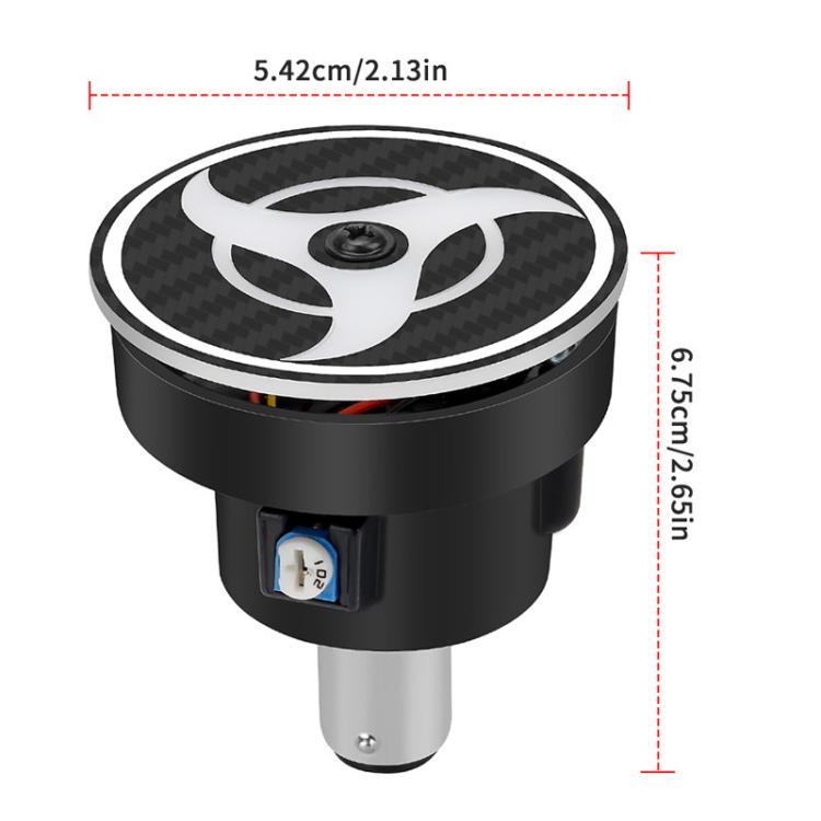 Highlight Motorcycle Rotating Brake Lights LED Tail Lights Modified Car Lights