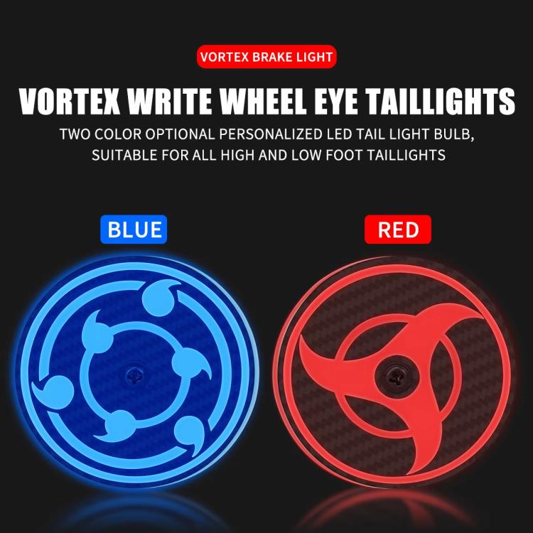 Highlight Motorcycle Rotating Brake Lights LED Tail Lights Modified Car Lights