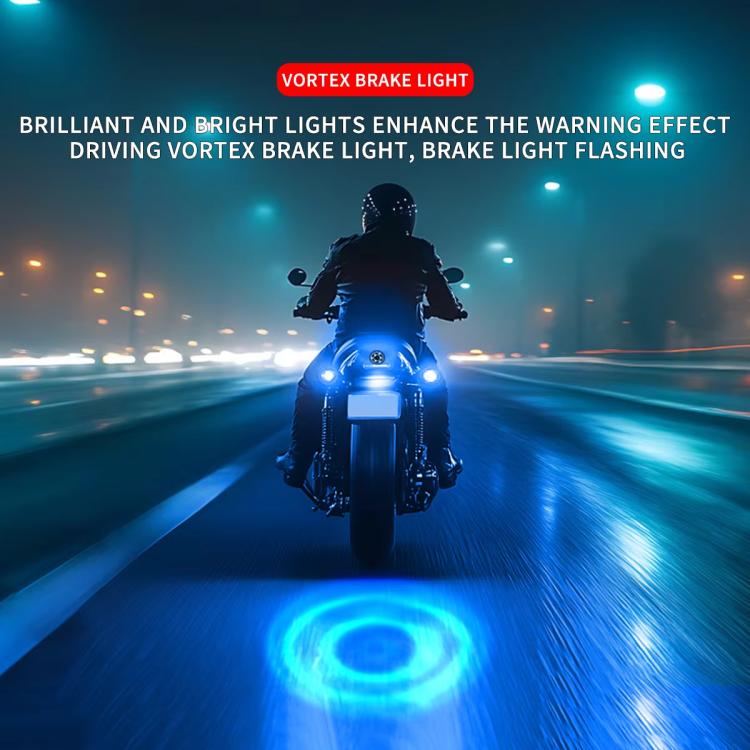 Highlight Motorcycle Rotating Brake Lights LED Tail Lights Modified Car Lights