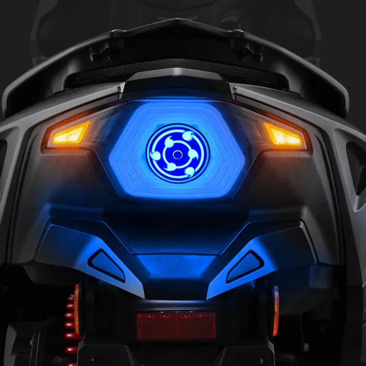 Highlight Motorcycle Rotating Brake Lights LED Tail Lights Modified Car Lights