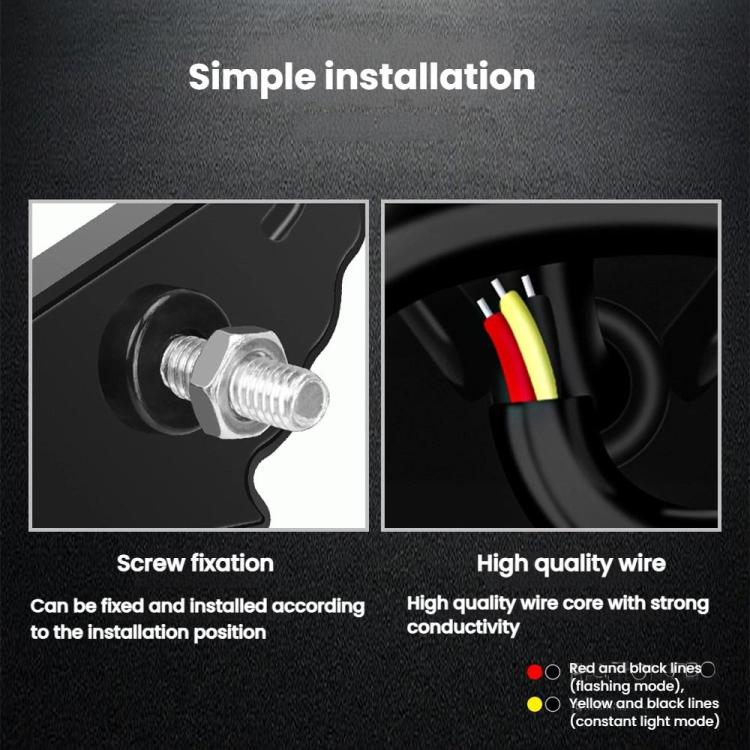 1pairs Motorcycle High-Brightness Winged Eagle Eye Lights Modified Headlights