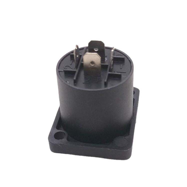 2pcs Speaker Ohm Socket Four-core Plug With Iron Piece