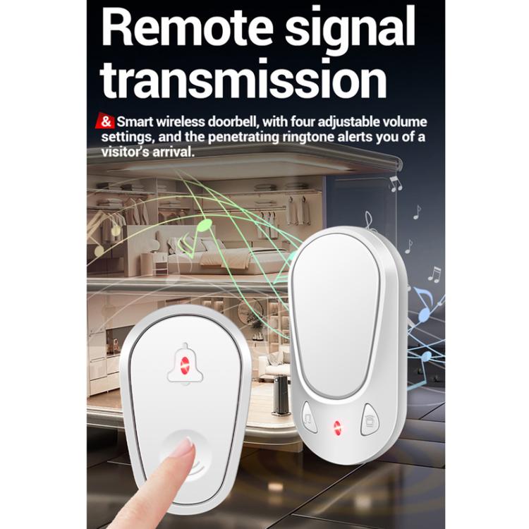 ANENG Home Intelligent Electronic Remote Control Waterproof Wireless Doorbell
