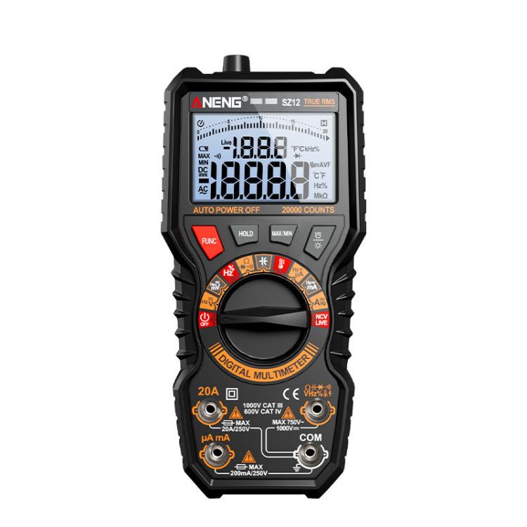 ANENG Intelligent Double Tube Anti-Burn Capacitor Multimeter