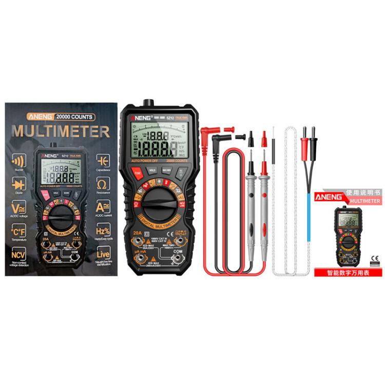 ANENG Intelligent Double Tube Anti-Burn Capacitor Multimeter