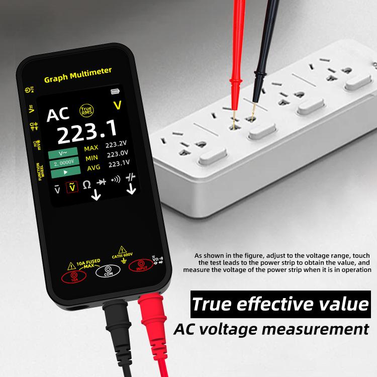 High-Precision Digital Graphic Recording Multimeter Color Screen 20000-Character Multimeter