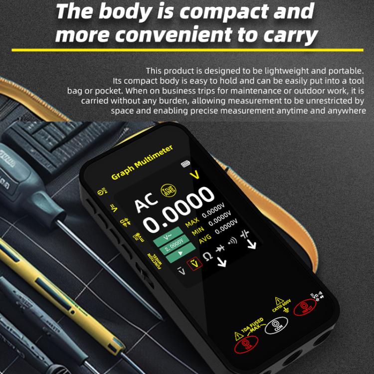 High-Precision Digital Graphic Recording Multimeter Color Screen 20000-Character Multimeter