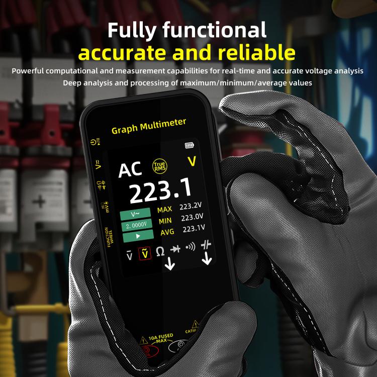 High-Precision Digital Graphic Recording Multimeter Color Screen 20000-Character Multimeter