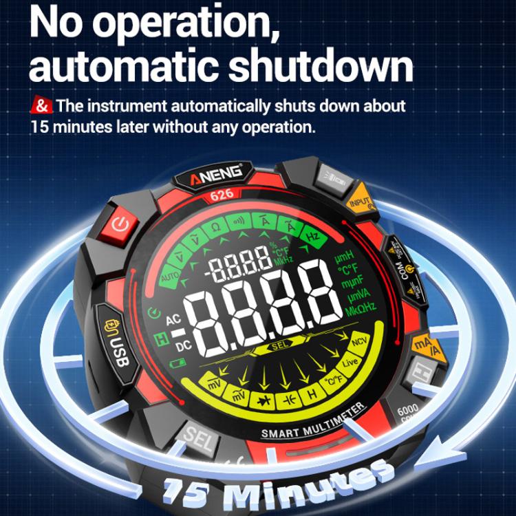 ANENG Intelligent High-precision Double-tube Fuse Digital Multimeter