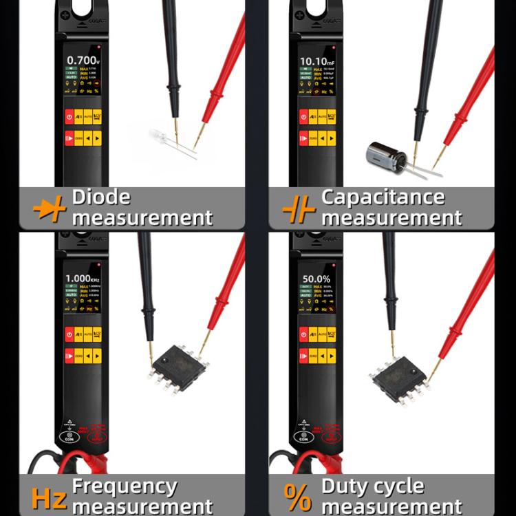 600A Intelligent High-Precision Clamp Meter U-Type Multimeter