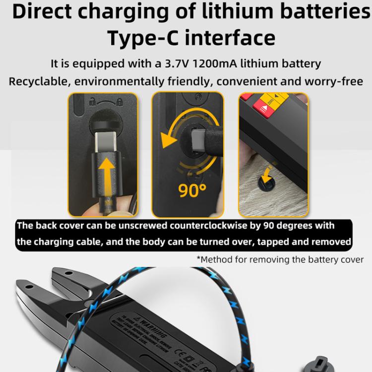 600A Intelligent High-Precision Clamp Meter U-Type Multimeter