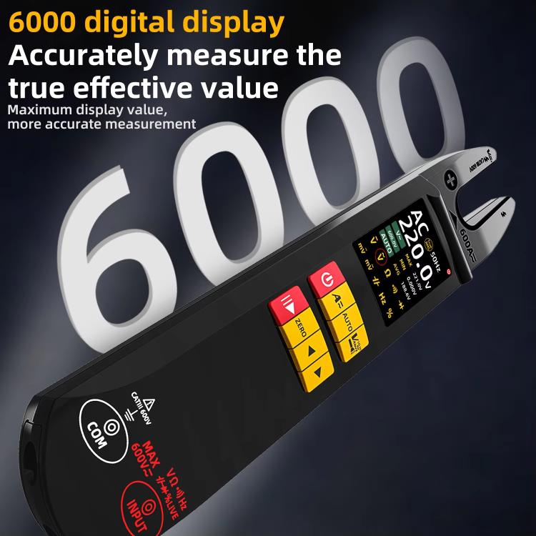 600A Intelligent High-Precision Clamp Meter U-Type Multimeter
