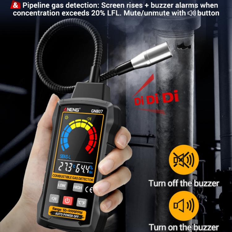 ANENG Digital Display Combustible Gas Leak Detector