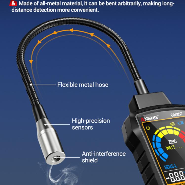 ANENG Digital Display Combustible Gas Leak Detector