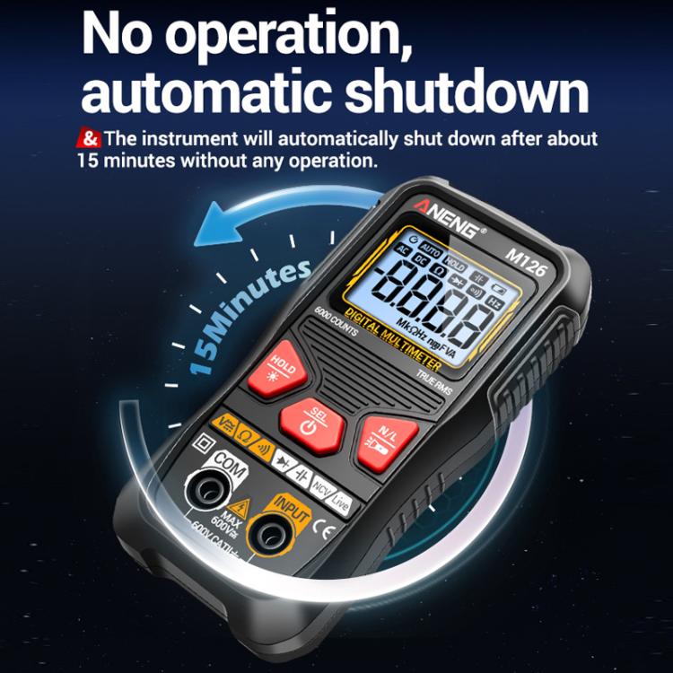 ANENG Anti-burn Electrical Digital Display Fully Automatic Digital Multimeter