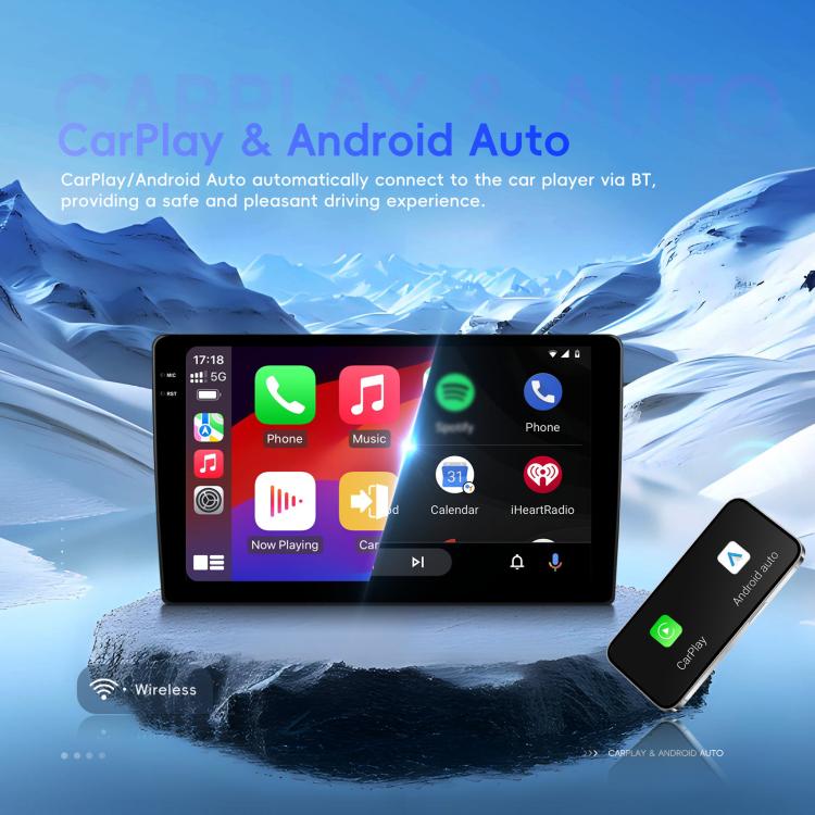 Universal Android 15 Central Control Large Screen Car Wireless Carplay Navigation Integrated Machine