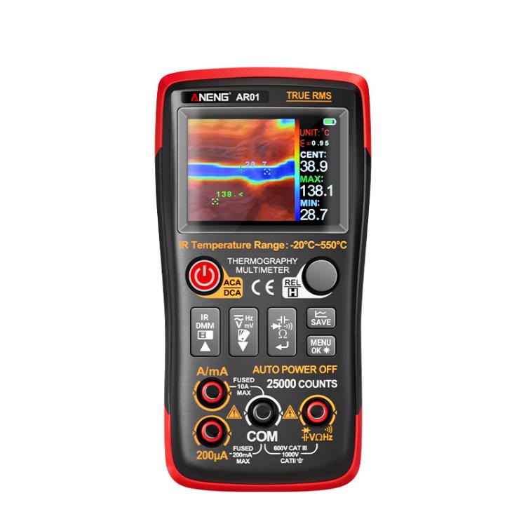 ANENG 2 In 1 HD Infrared Thermal Imager Digital Multimeter