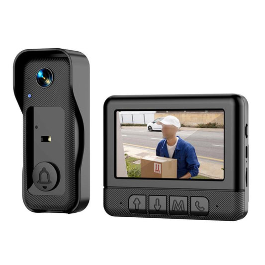 X6 Home Intelligent Infrared Night Vision Wireless Video Doorbell With 4.3-Inch Display