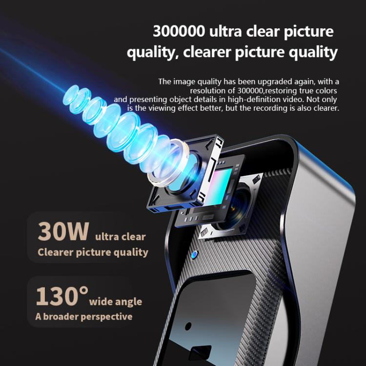 X6 Home Intelligent Infrared Night Vision Wireless Video Doorbell With 4.3-Inch Display