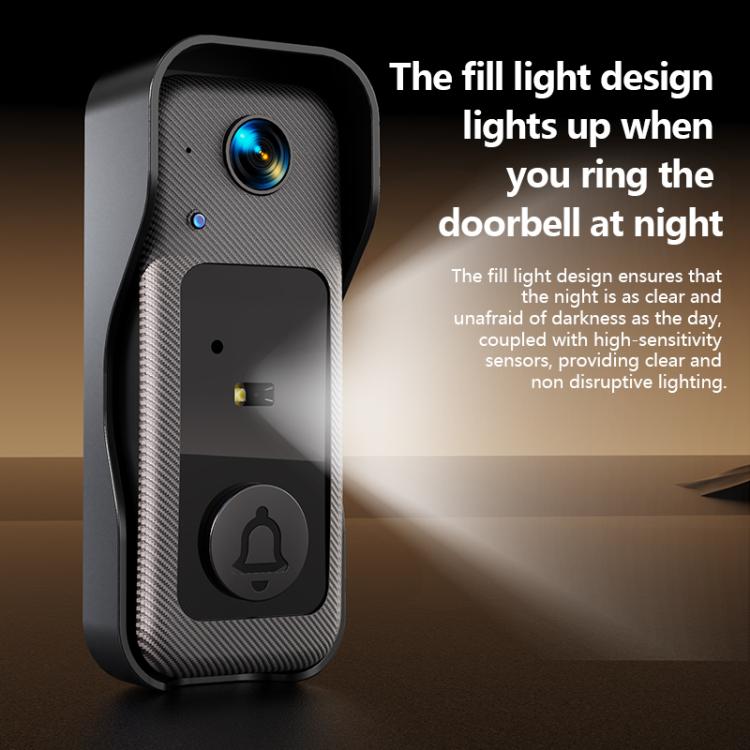 X6 Home Intelligent Infrared Night Vision Wireless Video Doorbell With 4.3-Inch Display