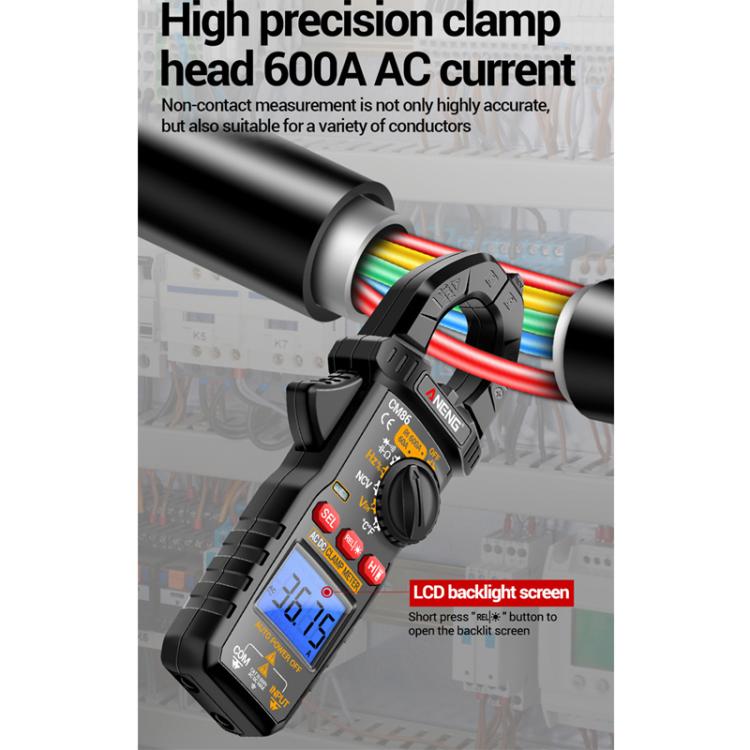 ANENG AC/DC Digital Intelligent Clamp Multimeter
