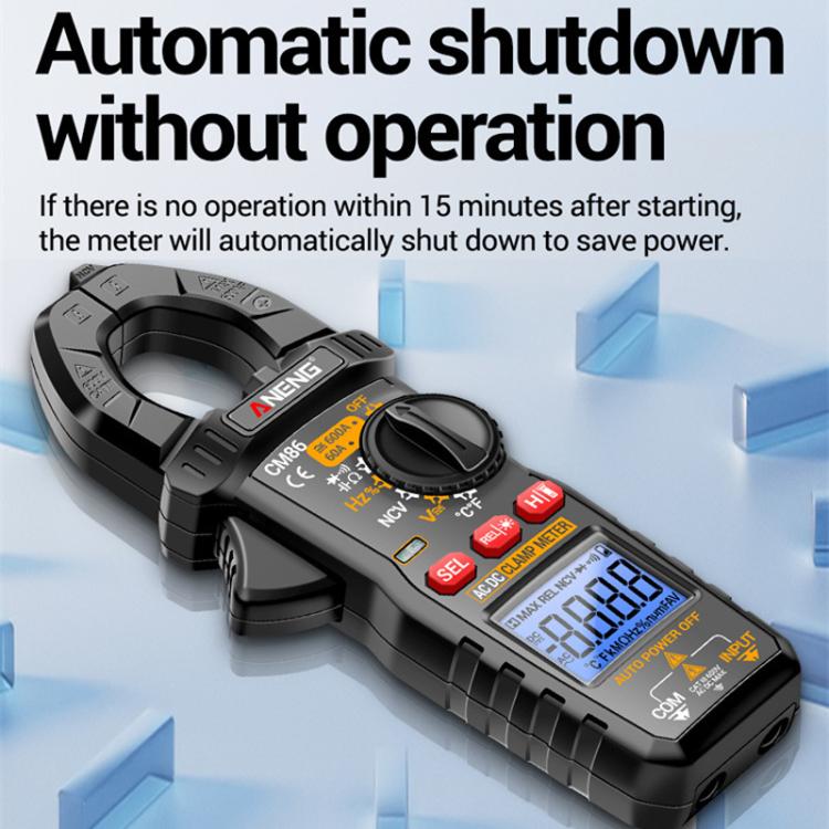 ANENG AC/DC Digital Intelligent Clamp Multimeter