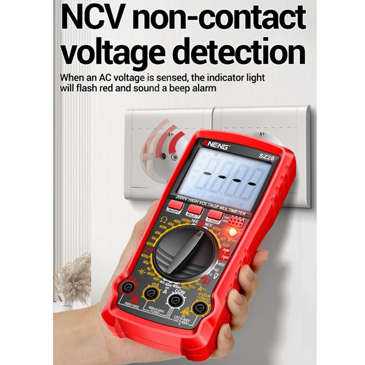 ANENG 2000V High Voltage High Precision Photovoltaic Digital Multimeter