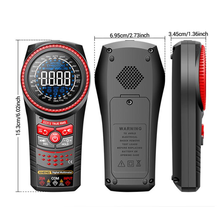 ANENG Portable High-precision Rotating Disk Intelligent Fully Automatic Multimeter