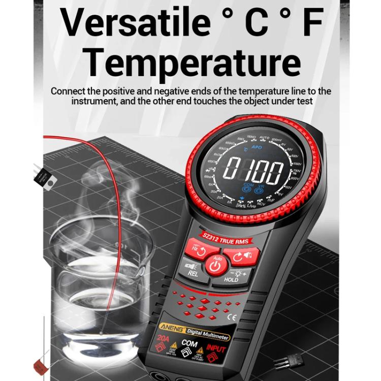 ANENG Portable High-precision Rotating Disk Intelligent Fully Automatic Multimeter