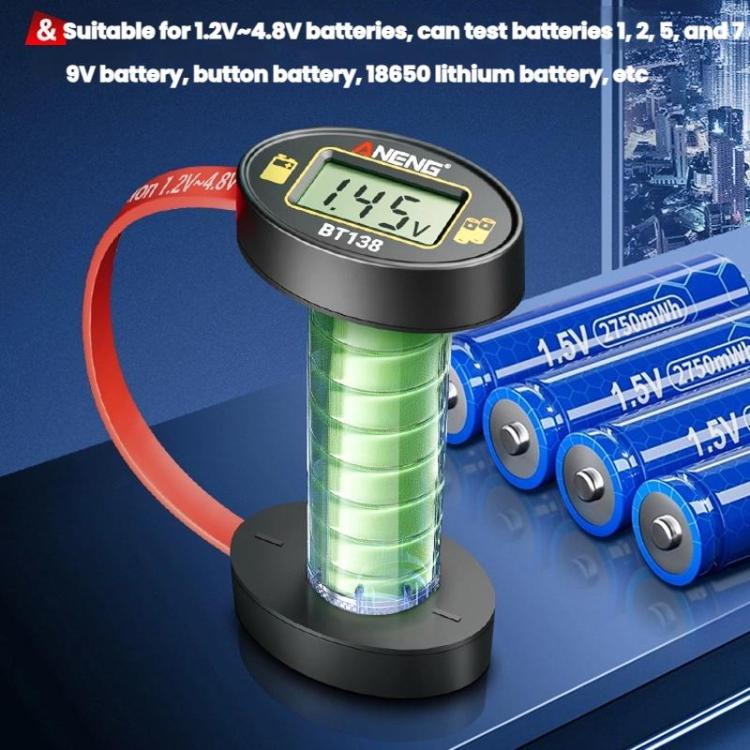 ANENG Portable Magnetic Battery Voltage Capacity Tester