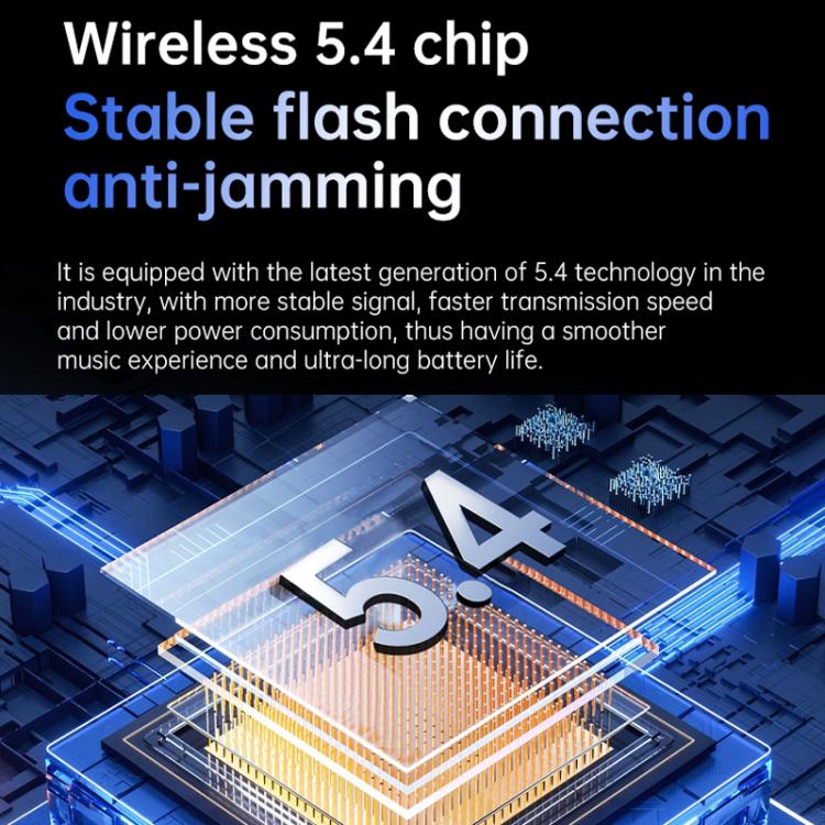 144 Languages AI Smart Translation Bluetooth Earphones With Digital Display Charging Case