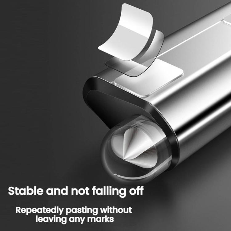 Solar Charging LED Light Temporary Parking Sign Safety Hammer