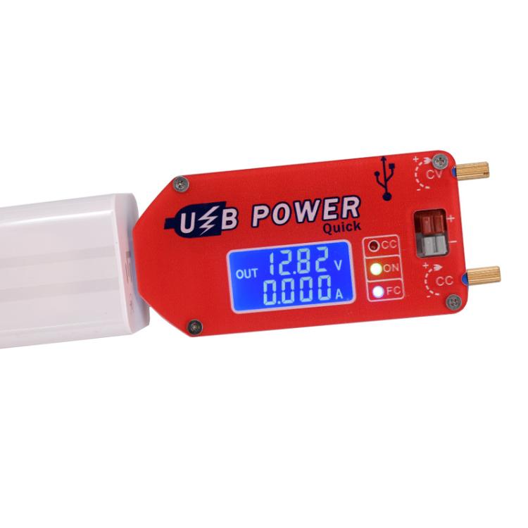 USB 15W Adjustable Power Supply Module LCD Display Mobile Boost Cable