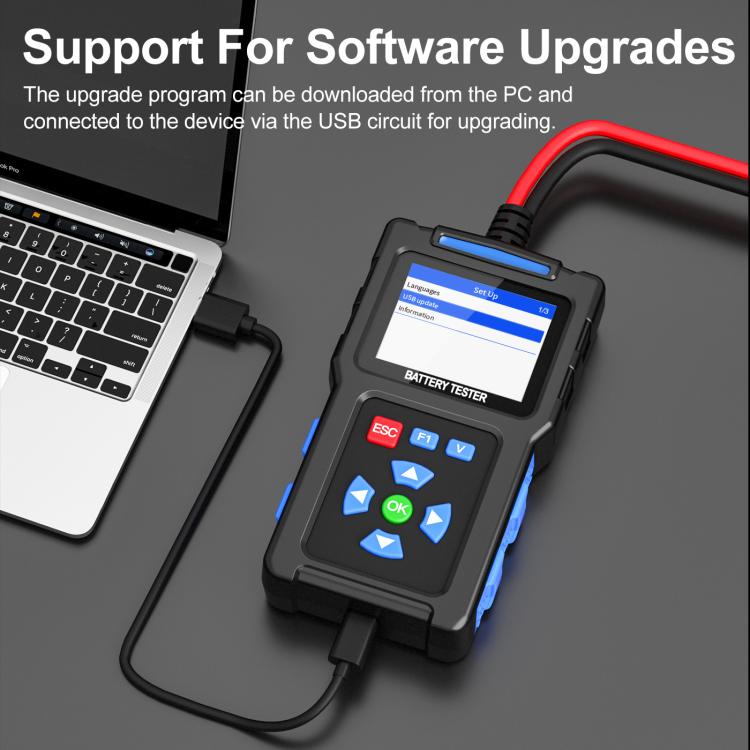 12/24V Multi-Function Car Battery Fault Diagnosis Tester