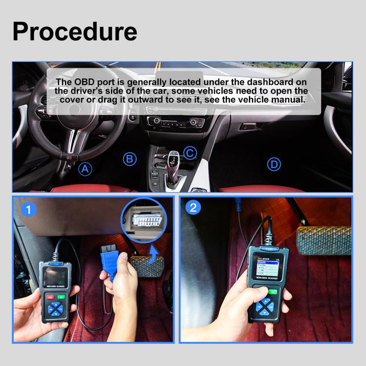 Car Fault Diagnostic Instrument OBD2 Car Engine Tester