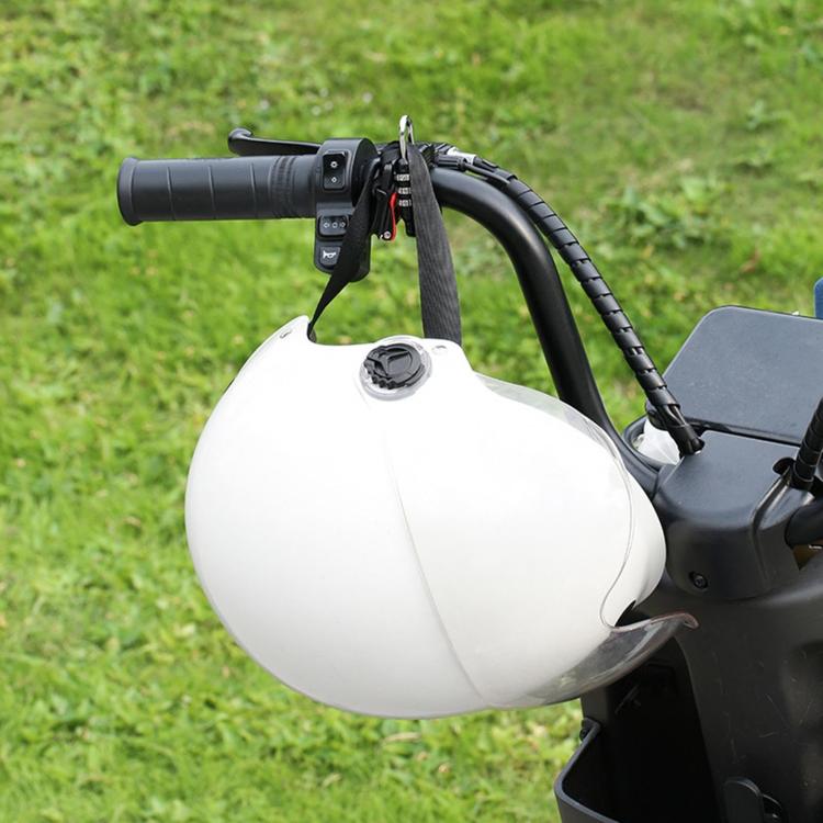 Motorcycle Bicycle Multifunctional Safety Anti-theft Helmet Hook Lock