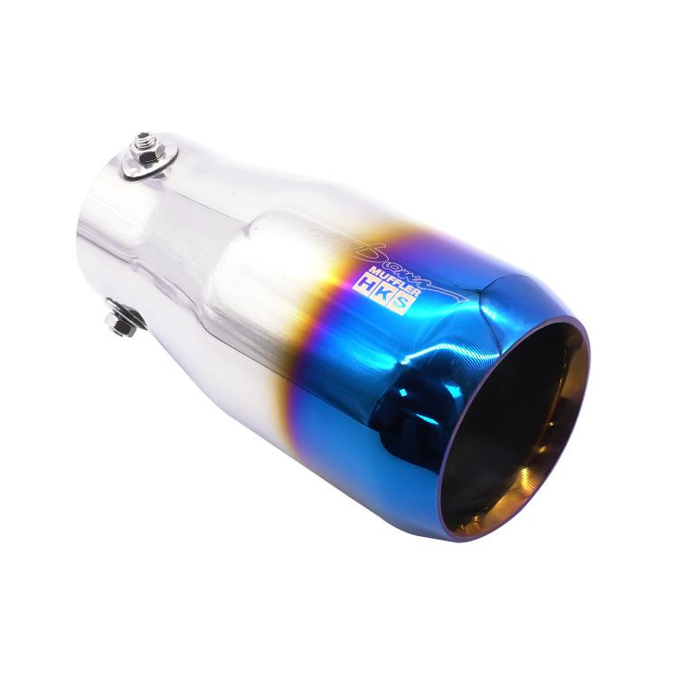76MM Automotive Stainless Steel Double-layer Muffler Exhaust Pipe