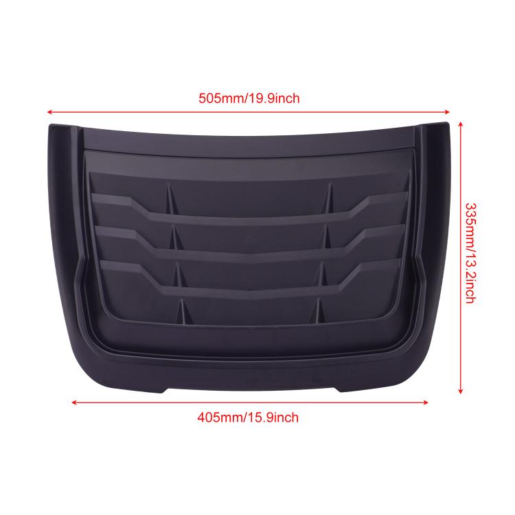 Car Hood Air Intake Cover Deflector For Ford Ranger Raptor 2015-2022, Carbon Pattern
