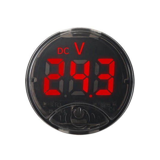 LED Digital Display Circular Voltage Meter
