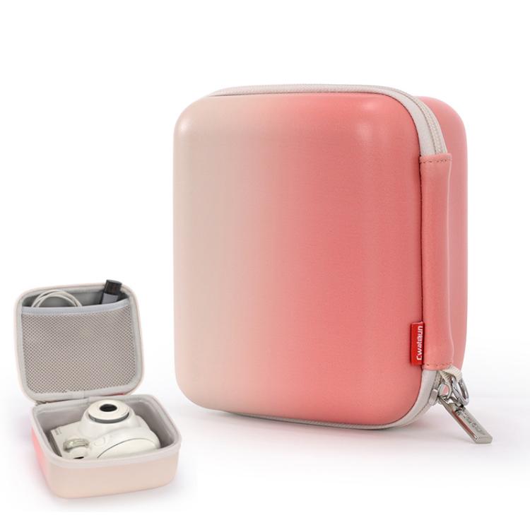 Cwatcun D218 Large Handheld Instant Camera Bag Portable Lightweight CCD Storage Bag