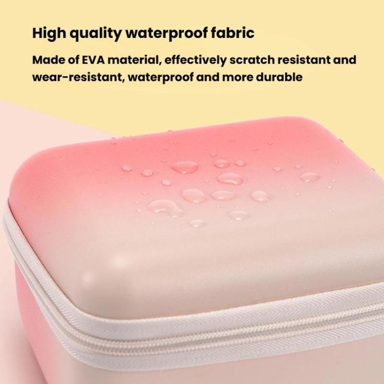 Cwatcun D218 Large Handheld Instant Camera Bag Portable Lightweight CCD Storage Bag