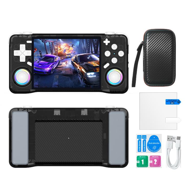 XF35H 3.5-Inch Retro Handheld Game Console With Linux System And RGB Light Pocket Video Game Player