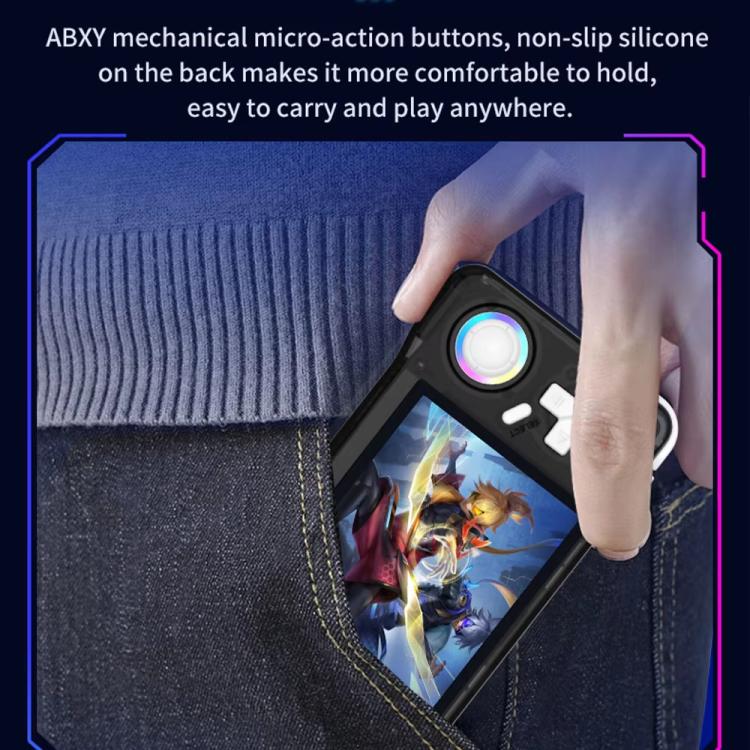 XF35H 3.5-Inch Retro Handheld Game Console With Linux System And RGB Light Pocket Video Game Player