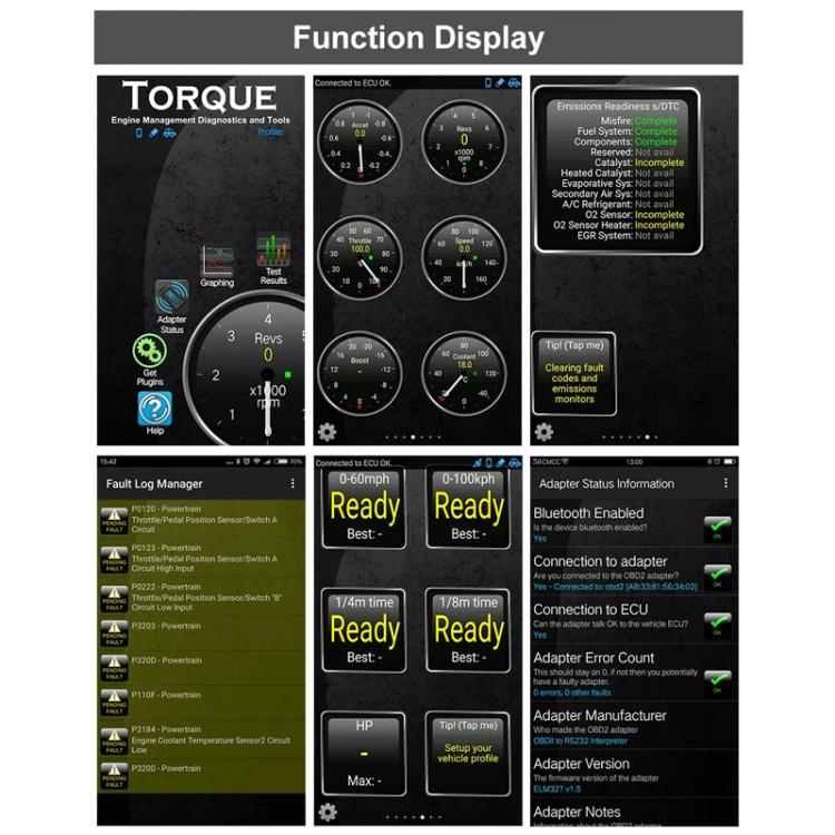 FOXWELL OBD2 WIFI Automotive Fault Detector