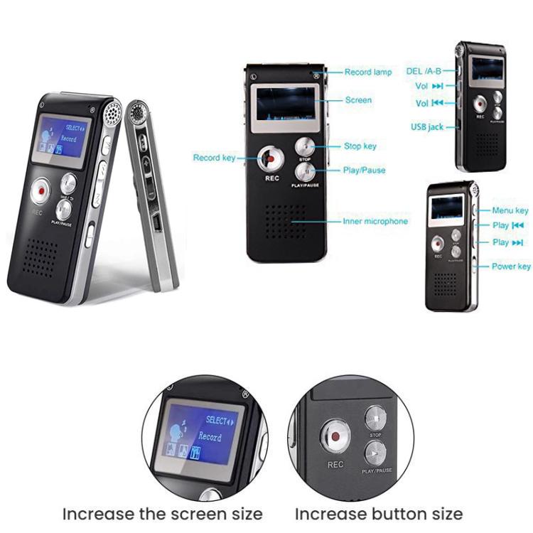 High-Definition Noise Reduction Control Ultra-Long Standby Conference Recorder